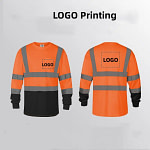 Hi Vis Long Sleeve Shirts with Moisture-Wicking Fabric (2)