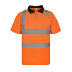 wholesale orange hi vis t shirts with logo