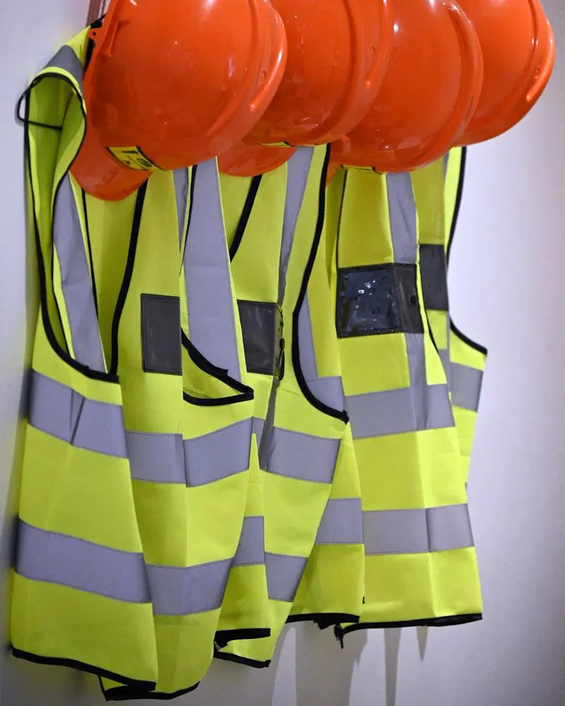 custom printed hi vis vests